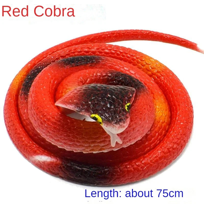 Realistic Rubber Snake Toy