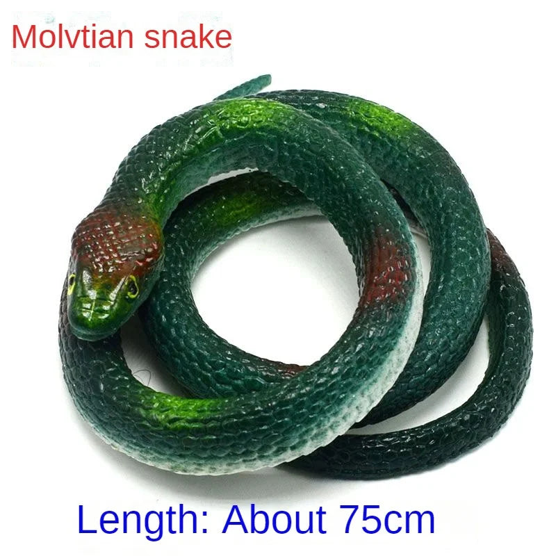 Realistic Rubber Snake Toy