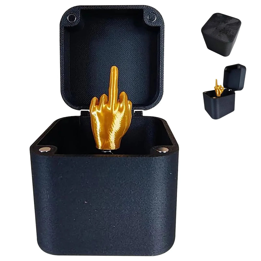 Funny Pop-Up Middle Finger Prank Box