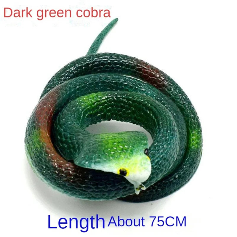 Realistic Rubber Snake Toy