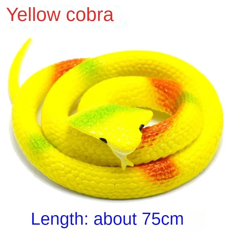Realistic Rubber Snake Toy