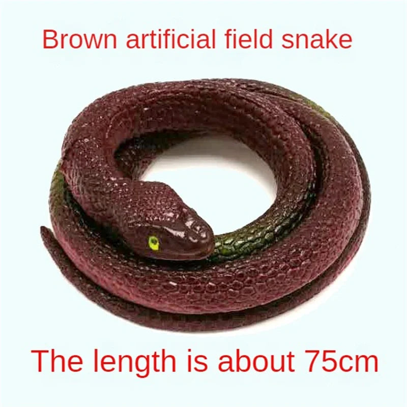 Realistic Rubber Snake Toy