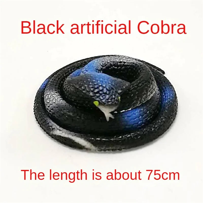 Realistic Rubber Snake Toy