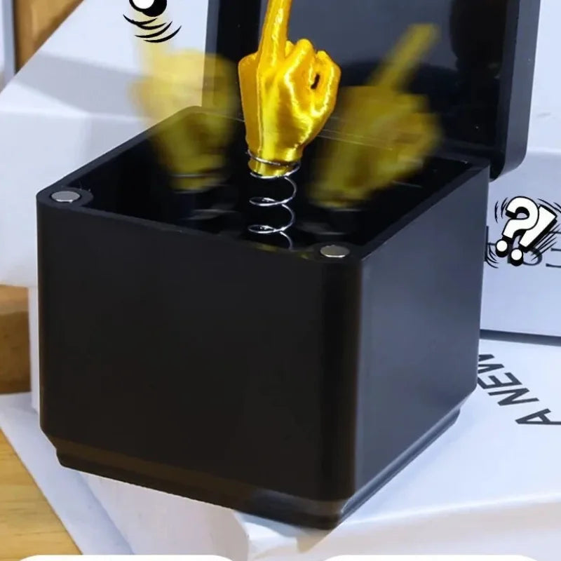 Funny Pop-Up Middle Finger Prank Box
