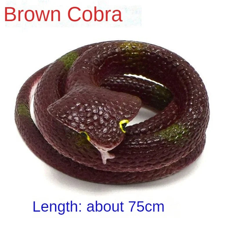 Realistic Rubber Snake Toy